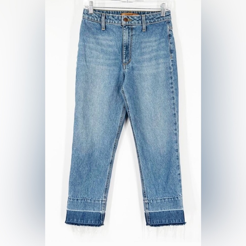 Joe’s Jeans The Jane High Rise Straight Crop Jeans Raw Hem